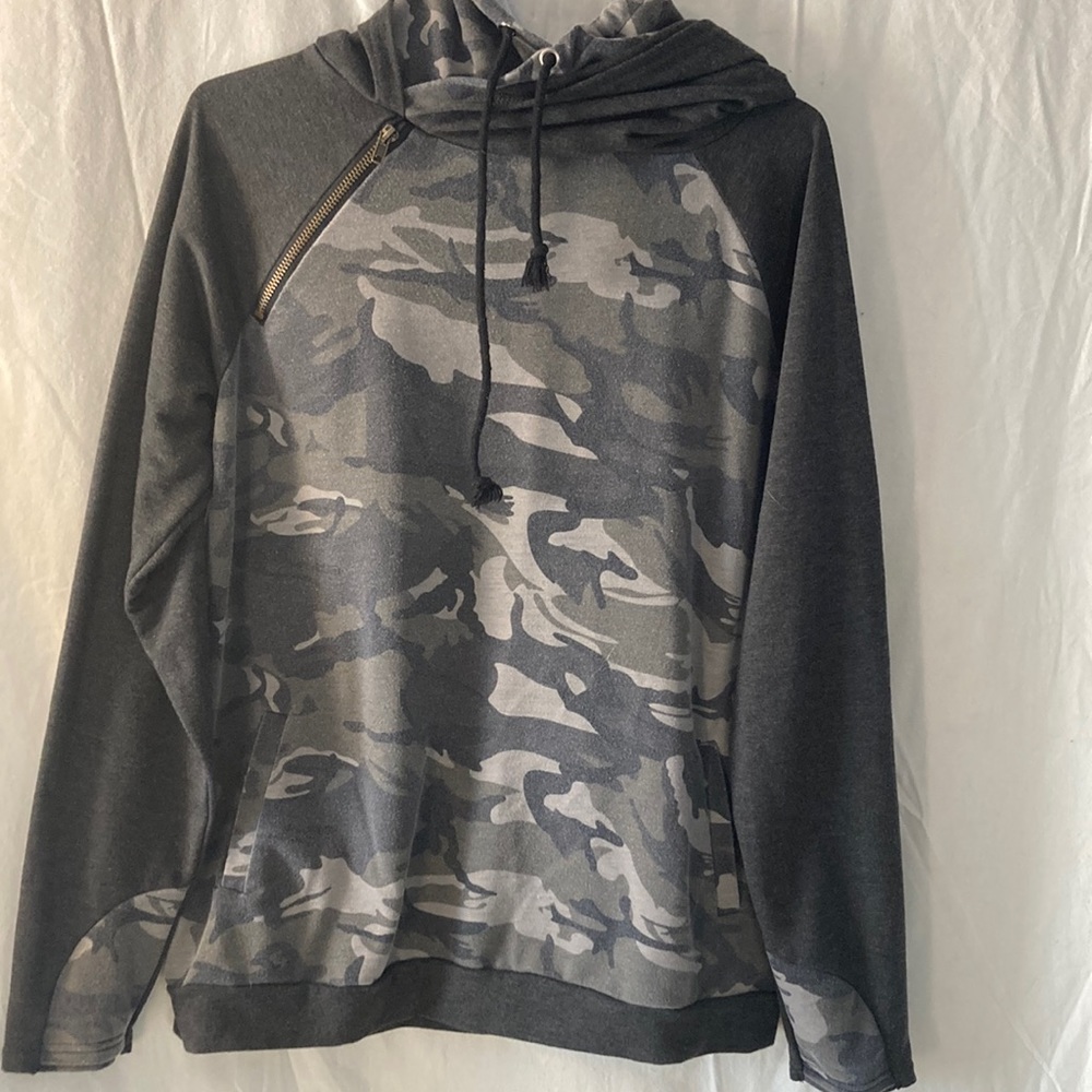 Boutique only camo hoodie